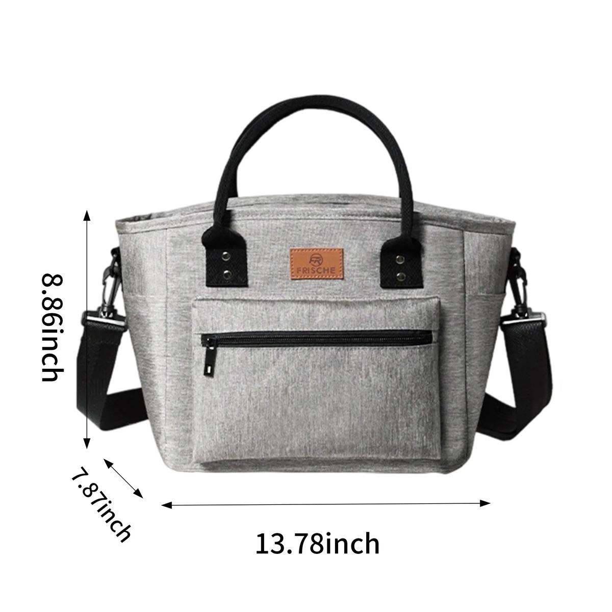 Portable Lunch Bag with Hot and Cold Retention 7