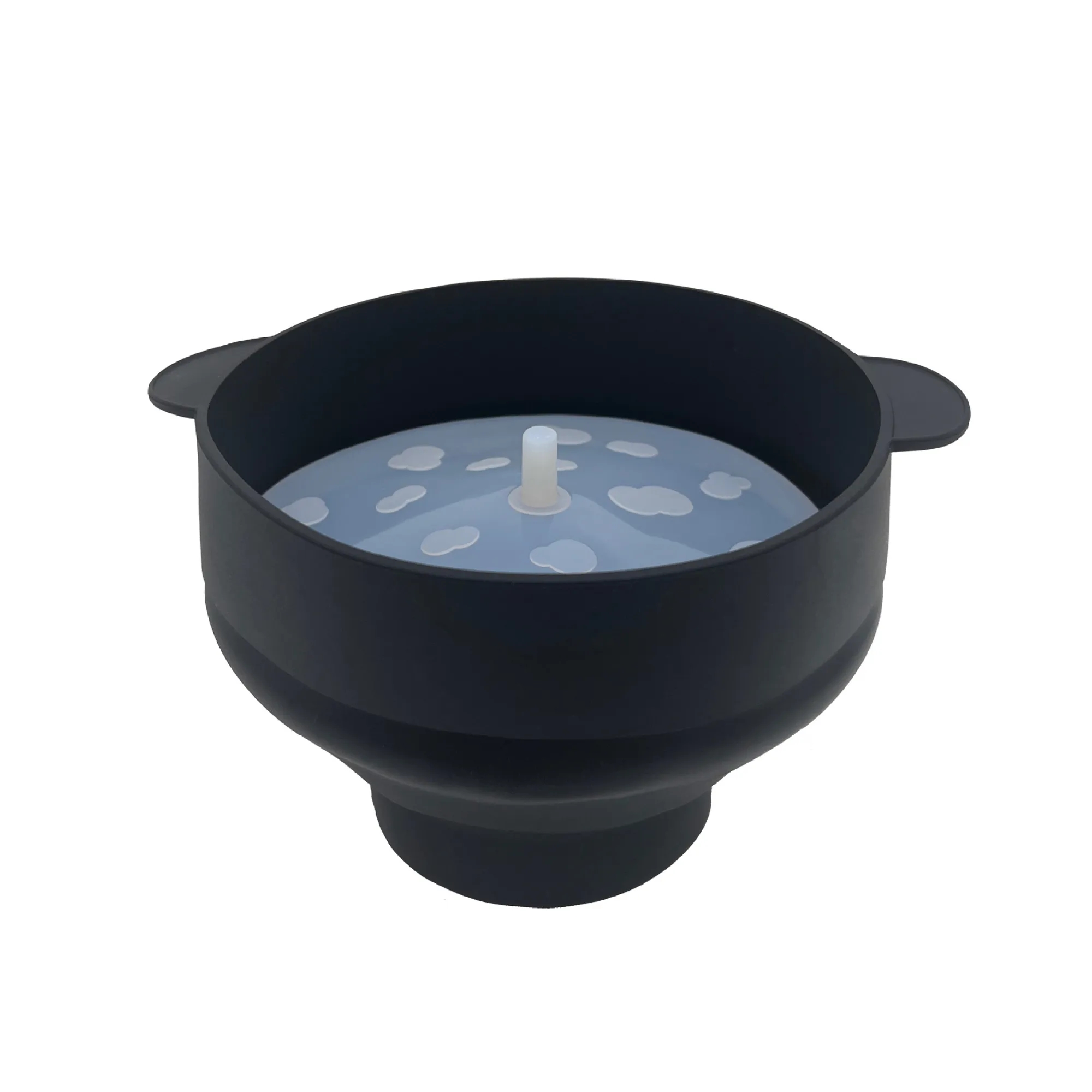 Microwave Silicone Foldable Popcorn Bucket Bowl 1