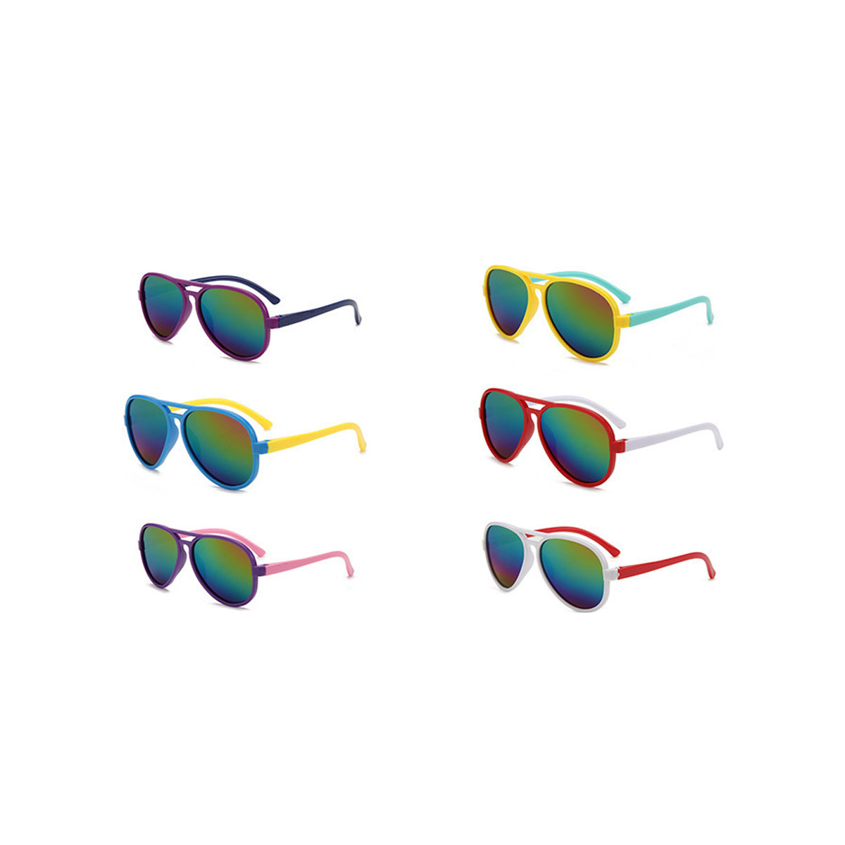 Kid Sport Style Colorful Sunglasses 4