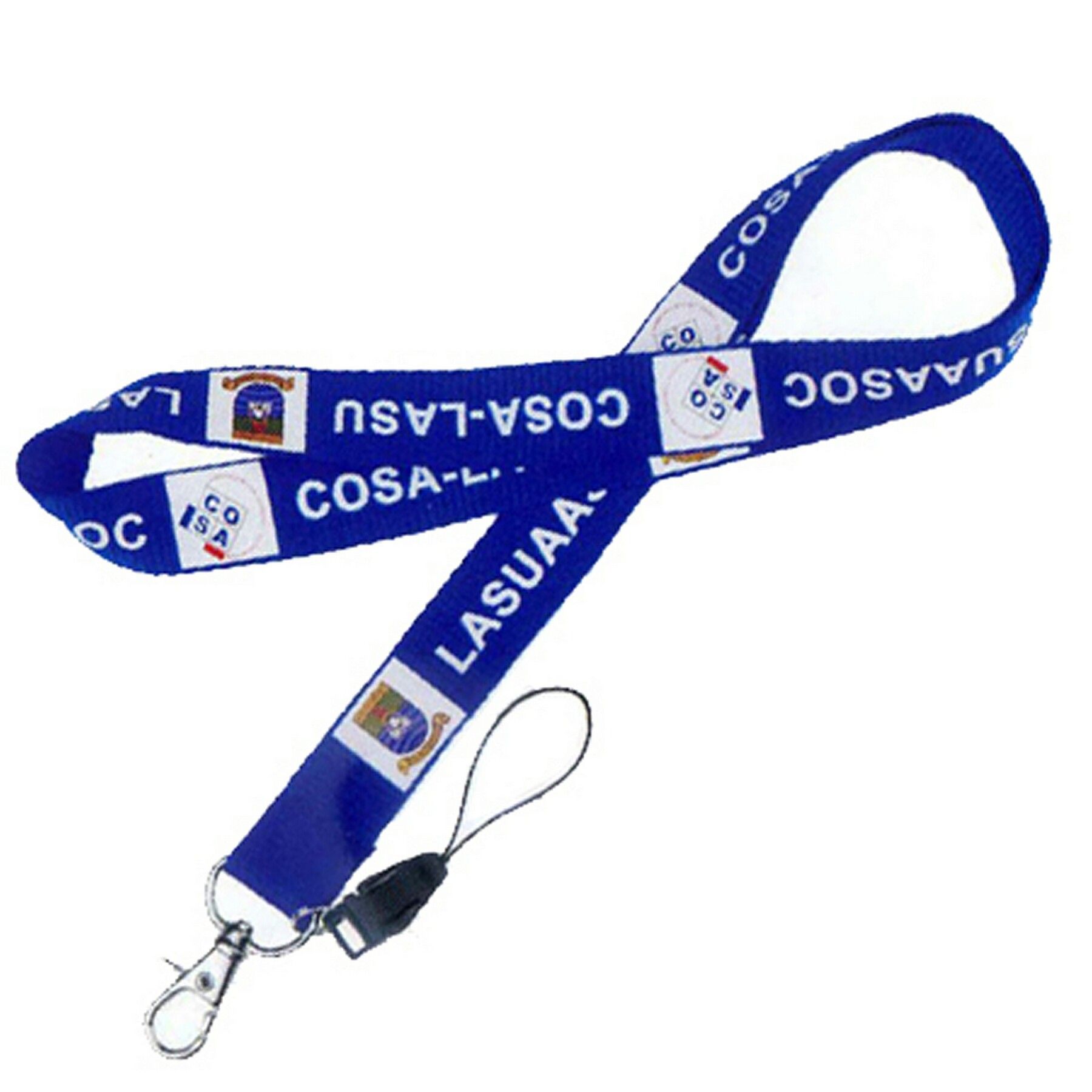 Silkscreen Polyester Lanyard - 5/8 inch 1