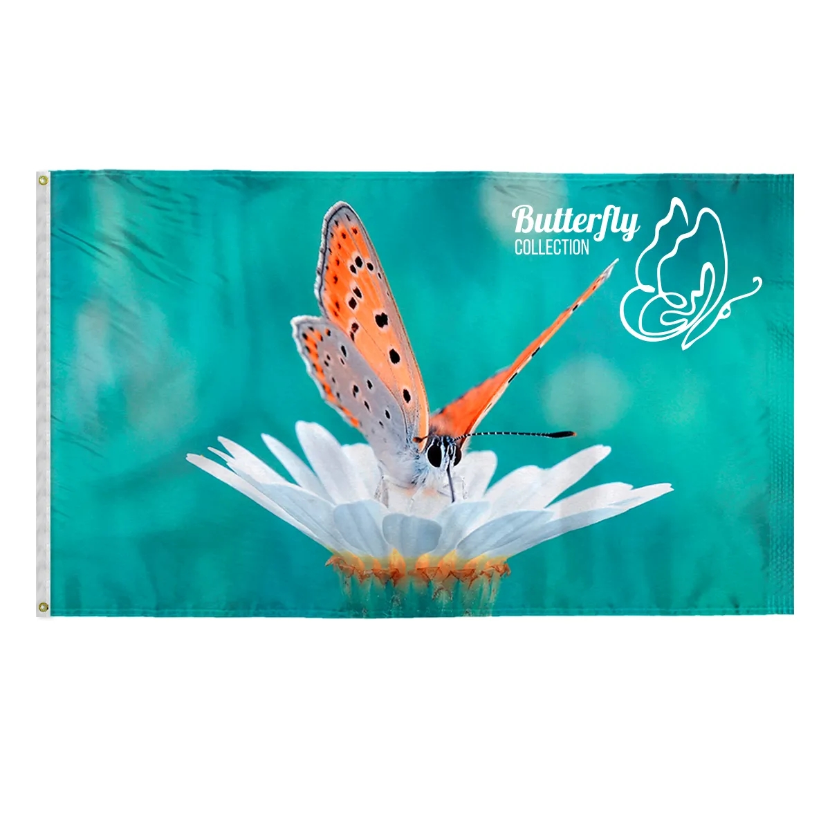 Custom Digital Print Flag 6' x 10' 2 Sided Poly 2