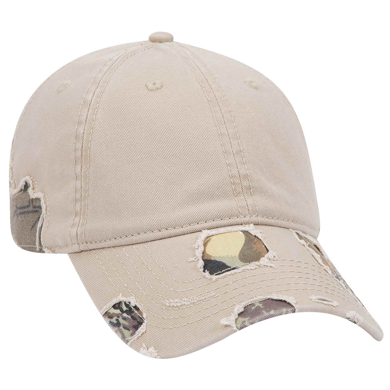 OTTO CAP Camouflage 6 Panel Low Profile Baseball Cap 3