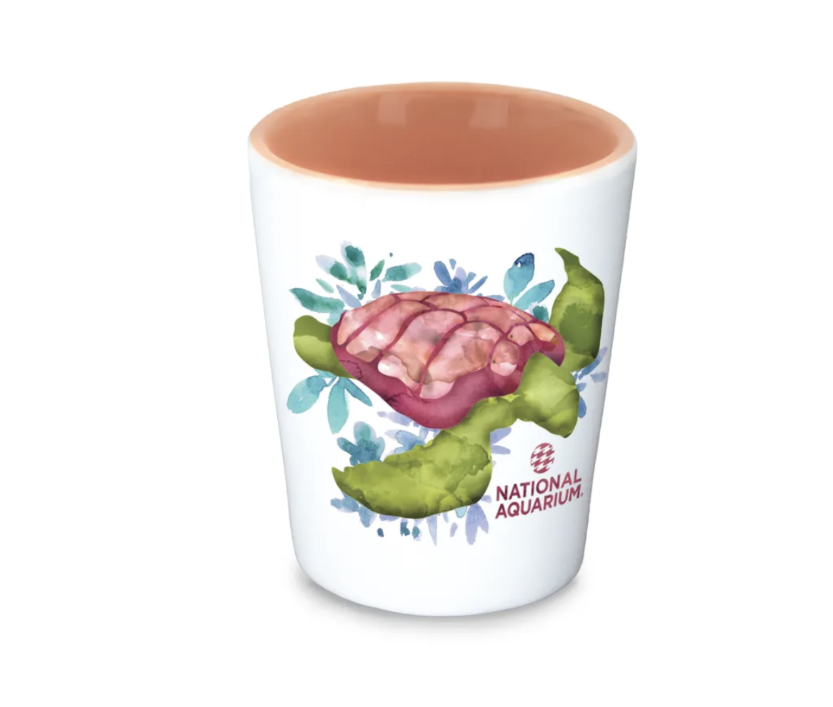 2 Oz. Two Tone Matte Shot Glass 2