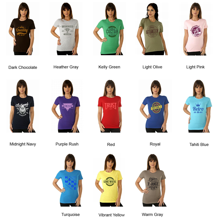 Next Level Ladies Boyfriend T-Shirt 4.3 oz 62