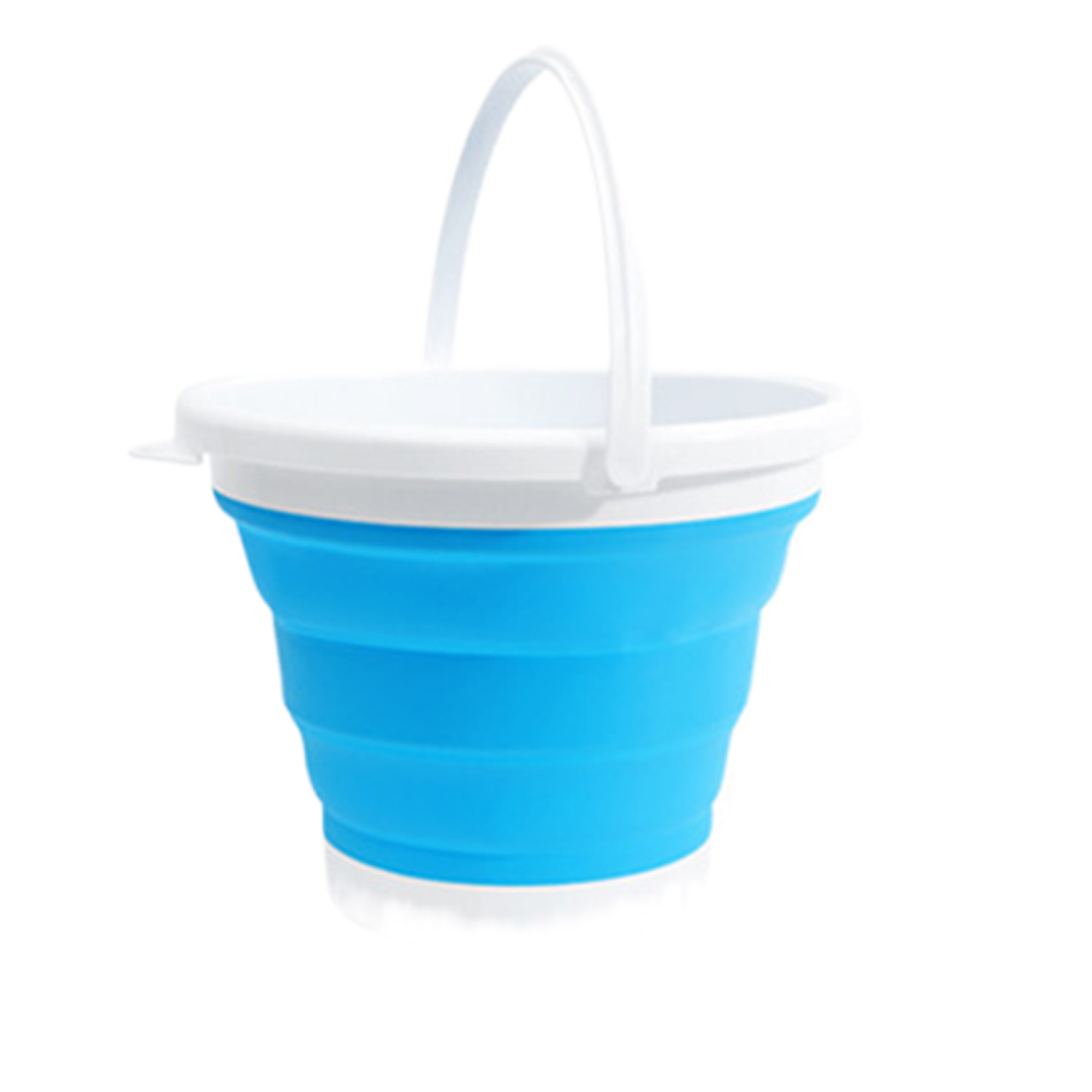 MOQ50 Collapsible Silicone Fishing Bucket 1