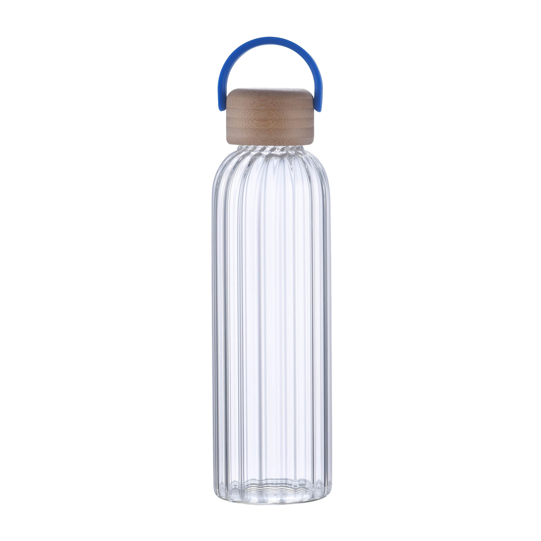 21oz. Carry Bamboo Lid Glass Bottle 9