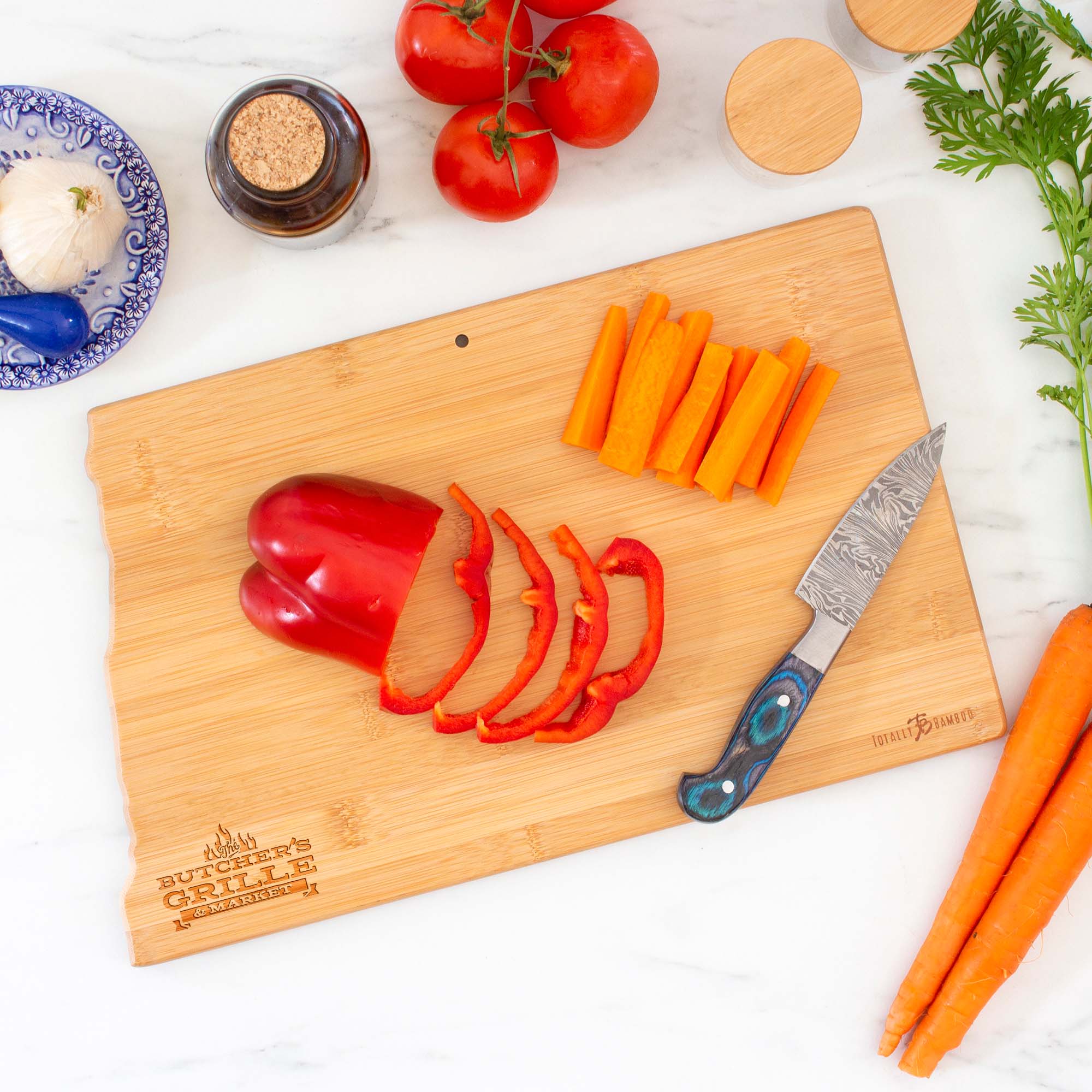 Destination North Dakota Cutting & Serving Board 11