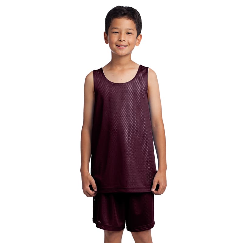 Sport-Tek Youth PosiCharge Classic Mesh Reversible Tank. 12