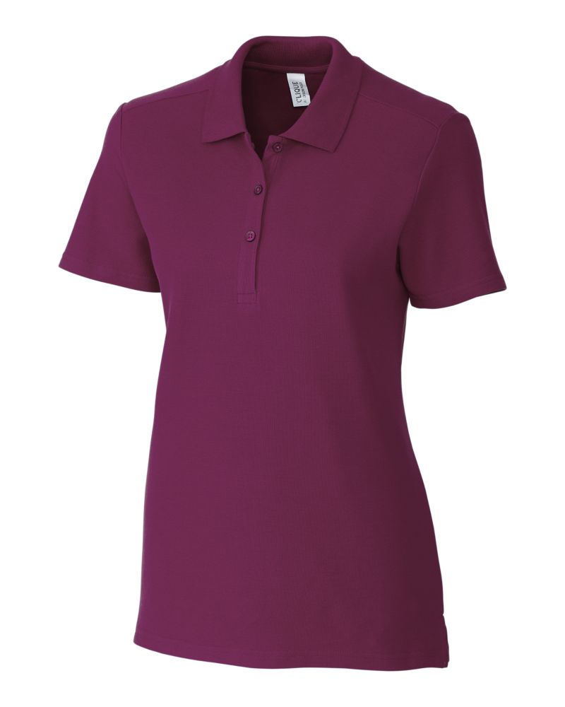 Clique Addison All Cotton Pique Womens Polo 17