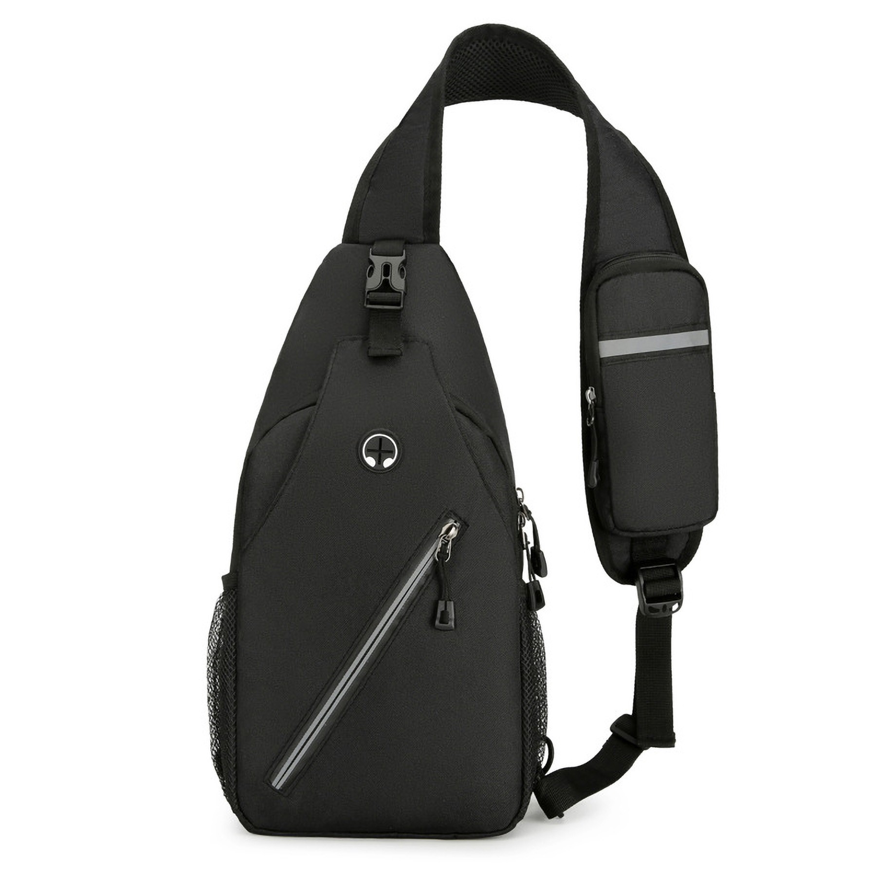 Crossbody Sling Backpack, Travel Hiking Chest Bag Daypack 12