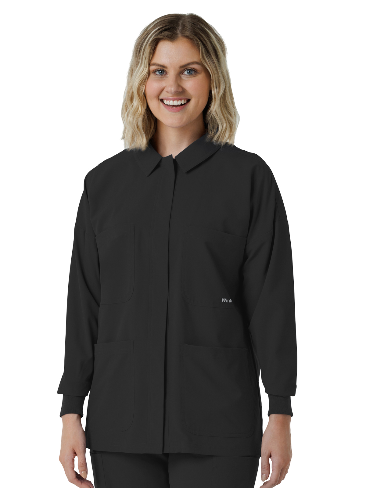 Wink - Nurtur - Womens Four-Pocket Scrub Shirt Jacket 8