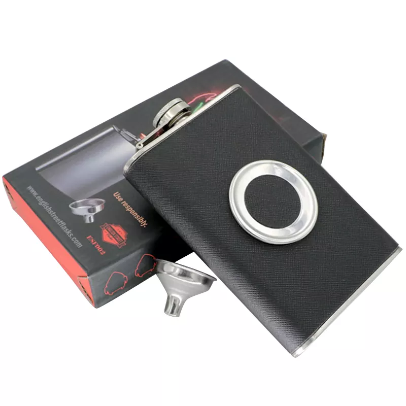 8 OZHidden Flask with Shot Glass & Funnel 1