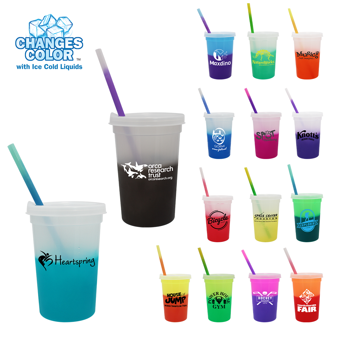 Mood™ 22 oz. Stadium Cup/Straw/Lid Set 41
