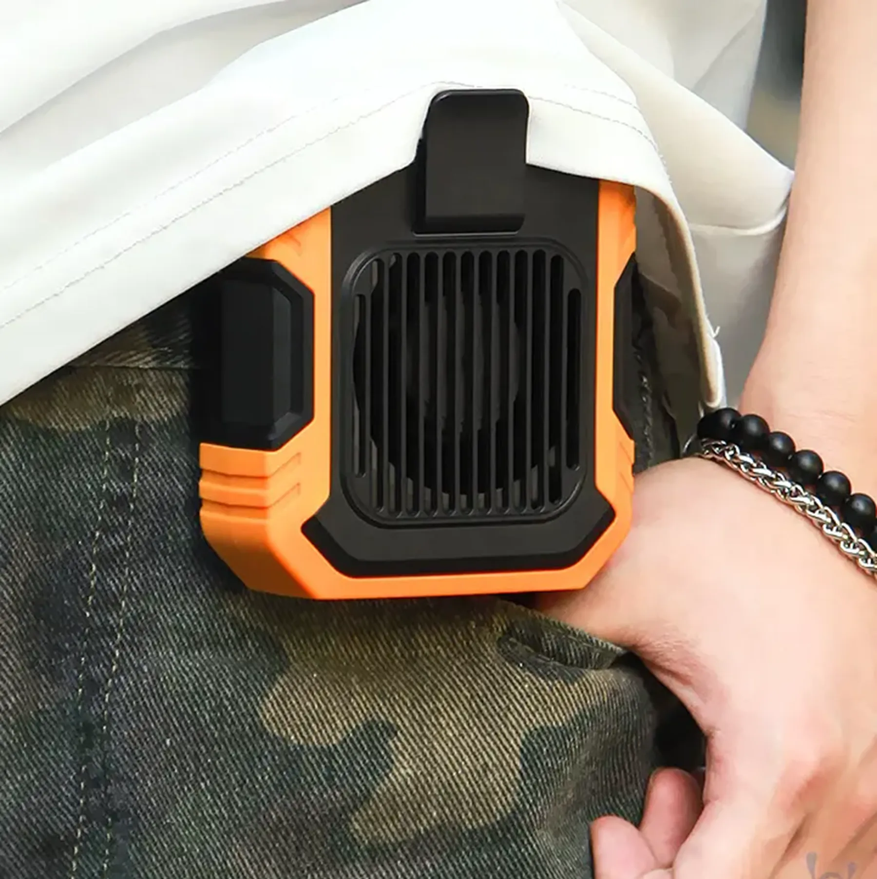 4000 mAh Rechargeable Waist Clip Fan 11