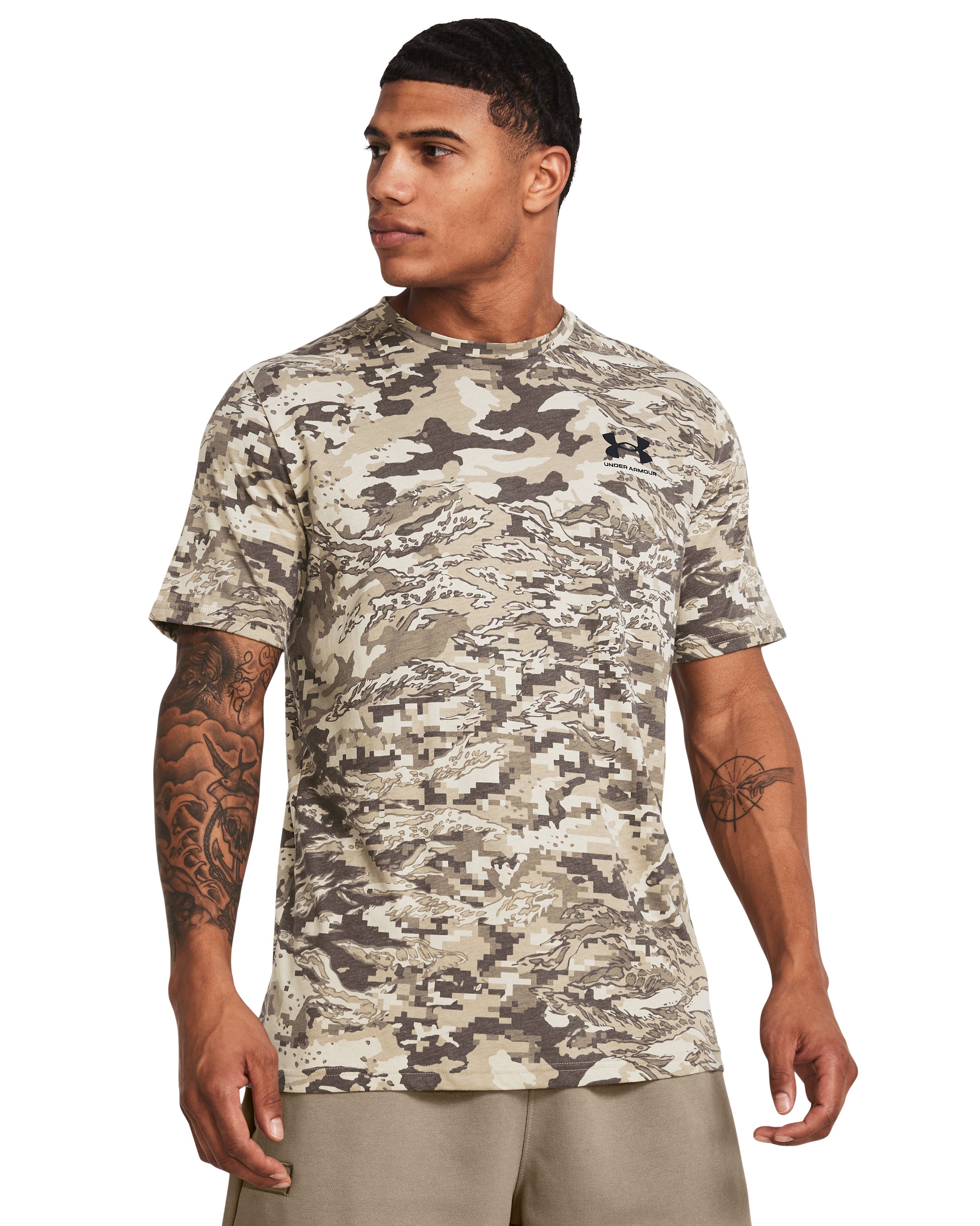 UA ABC Camo Men's Short Sleeve 4