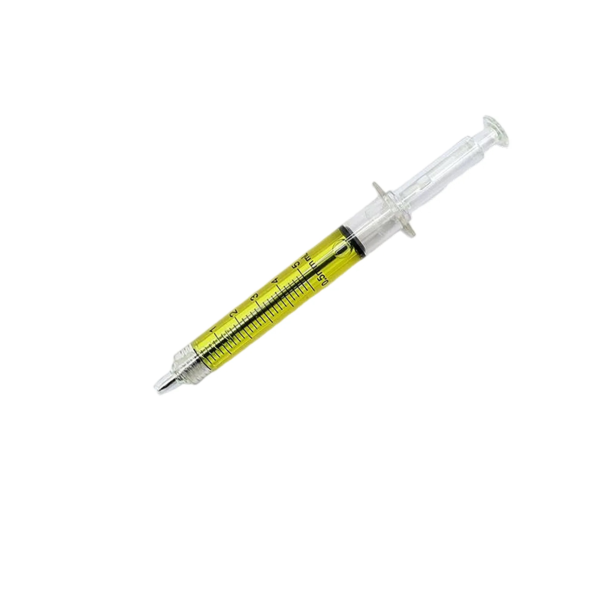 Syringe Shaped Ballpoint Pen Plastic 5.4 Inch 4