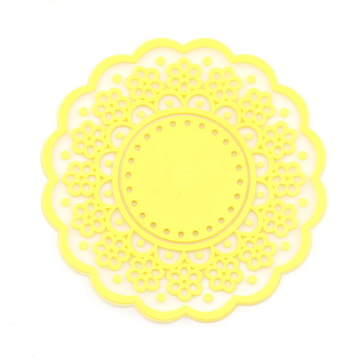 Round Flower Shape Cup Coaster 11