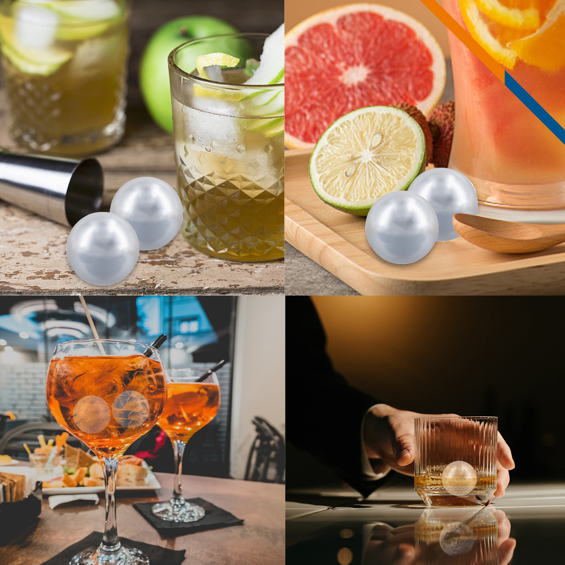 Field Stainless Steel Ice Ball 4