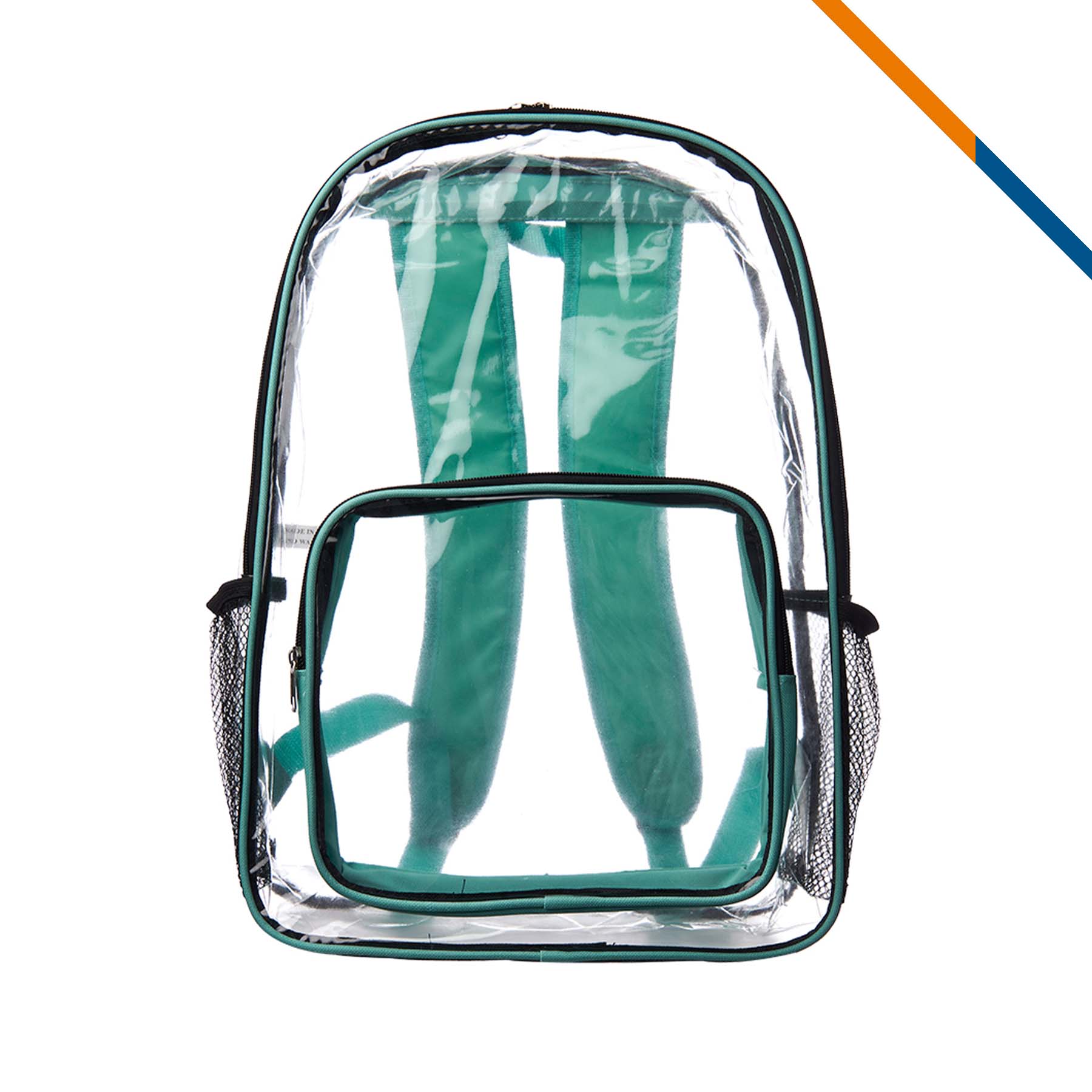 Leroy Clear Backpacks, custom backpack with logo imprint 14