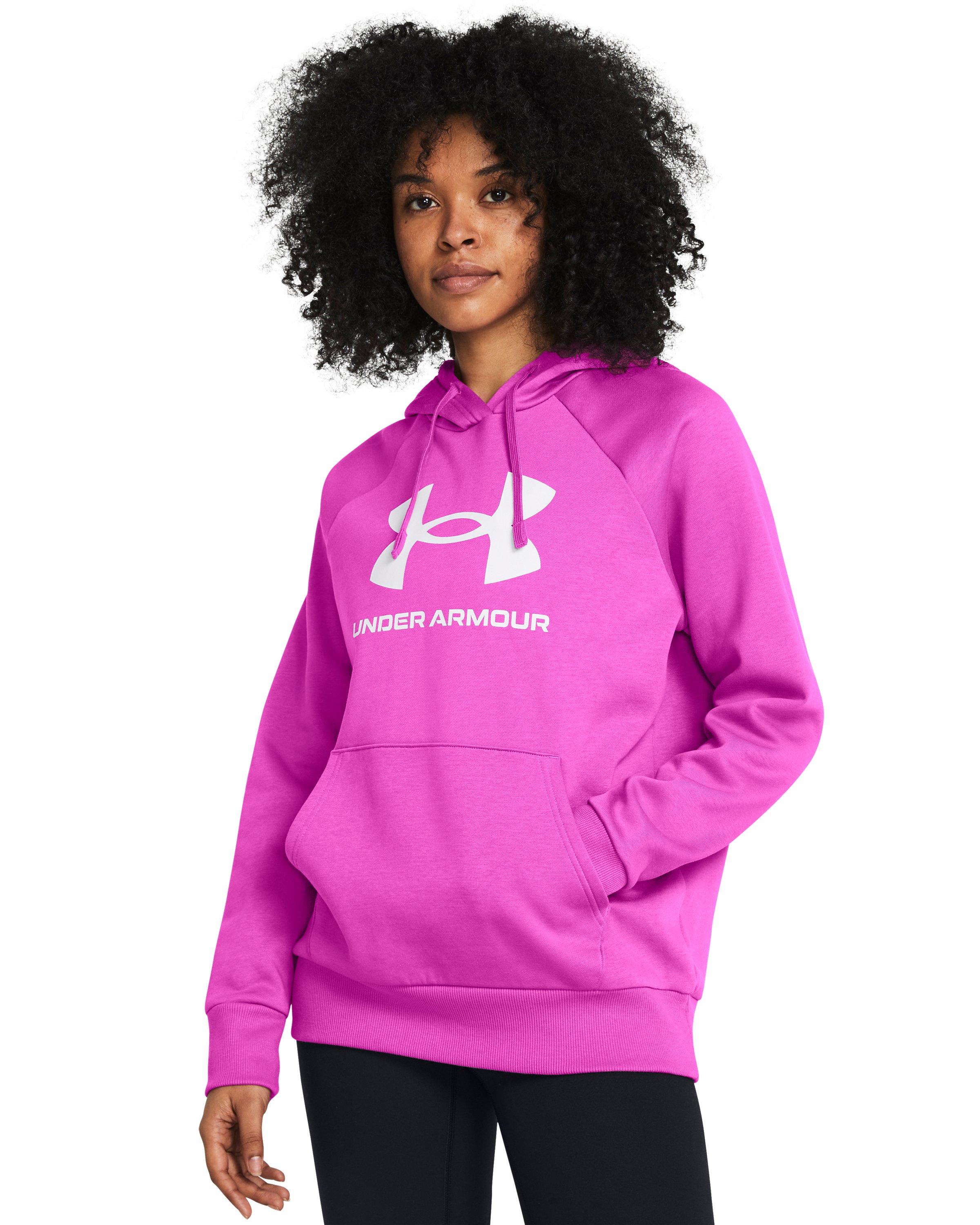 UA Rival Fleece Big Logo Women's Hoodie 2