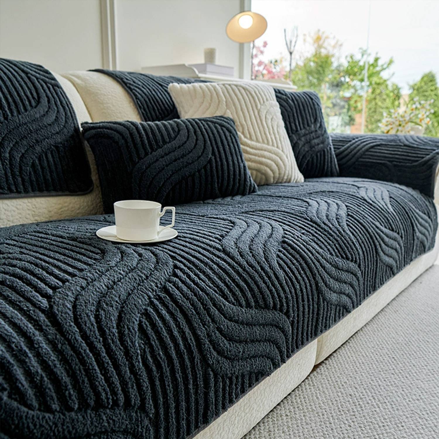 Multi-size Warm Non-slip Sofa Cover 1