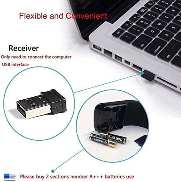 2.4Ghz Foldable Wireless Computer Mouse 1