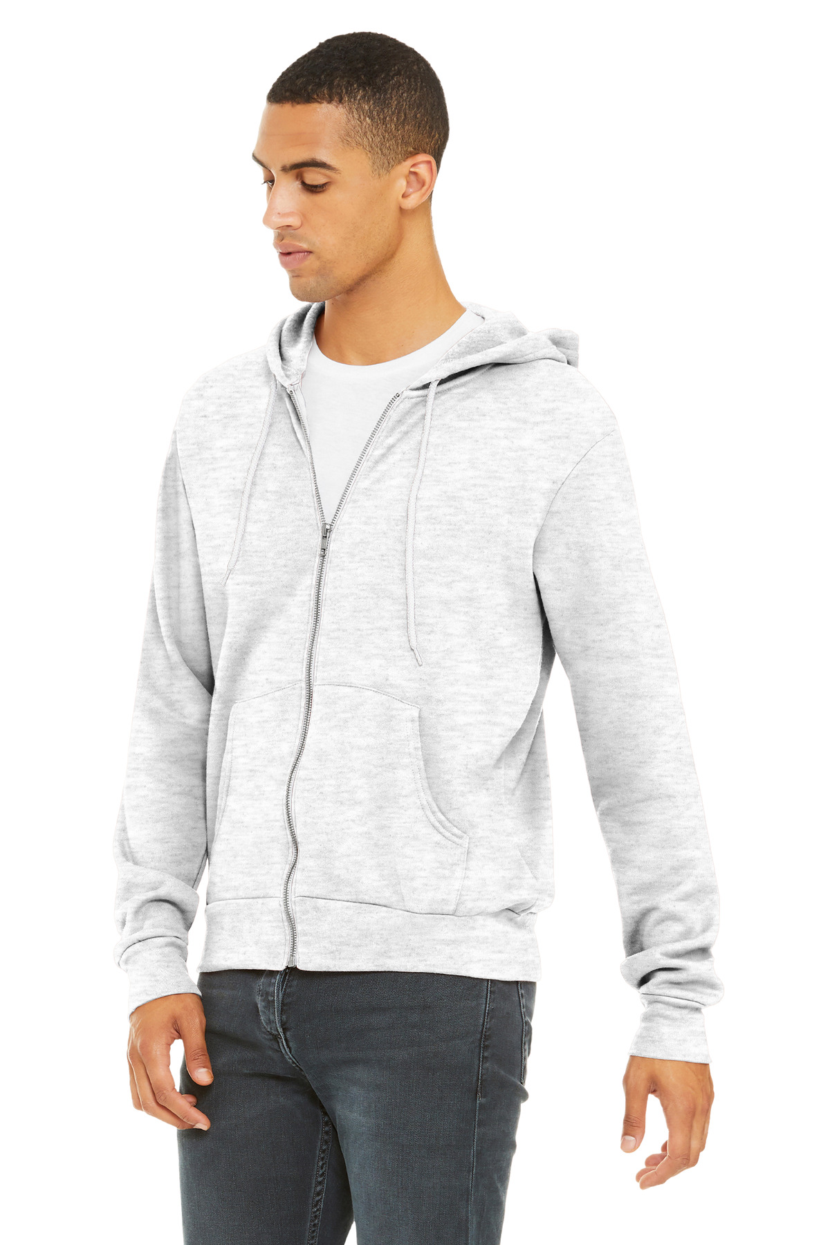 BELLA+CANVAS® Unisex Sponge Fleece Full-Zip Hoodie 44