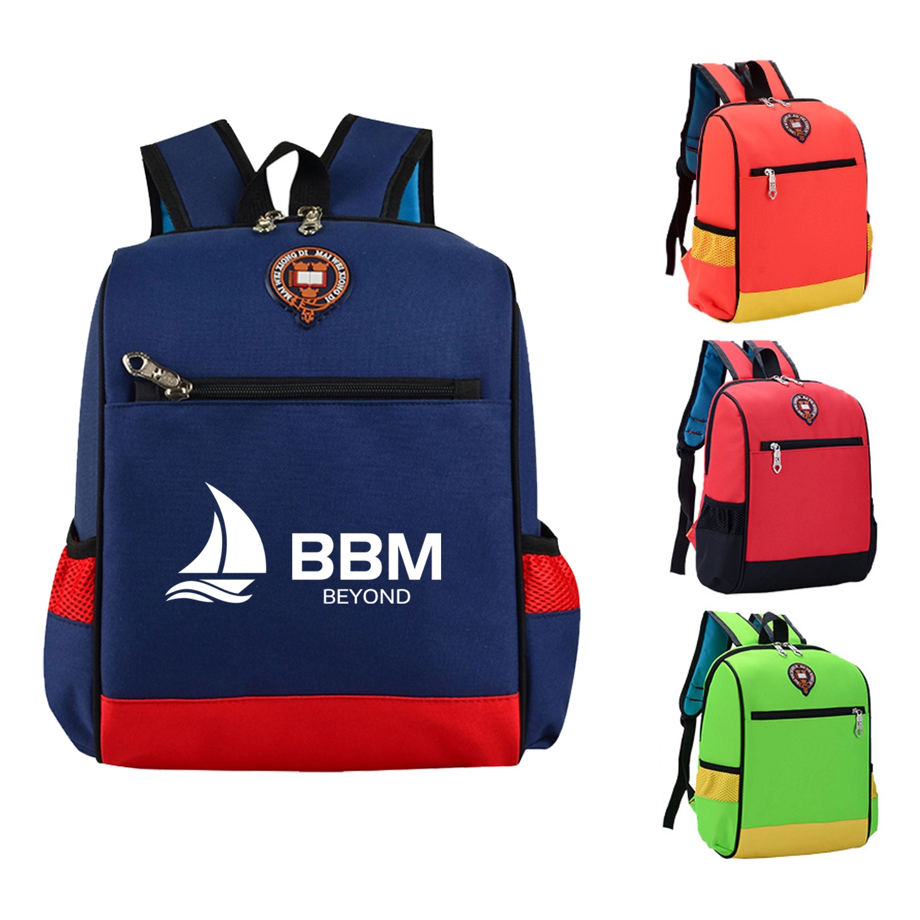 Kids Oxford School Backpack w/ Front Pocket 2