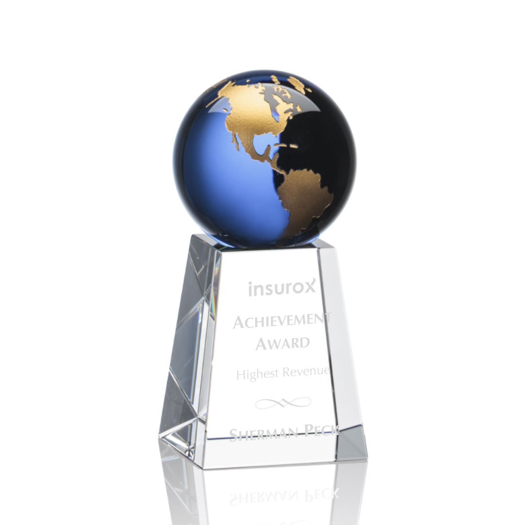 Heathcote Globe Award - Blue/Gold 9