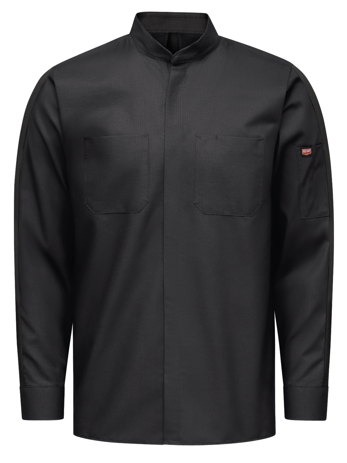 Red Kap Shirts - Men's Long Sleeve Two-Tone Pro+ Work Shirt with OilBlok and MIMIX™ 7