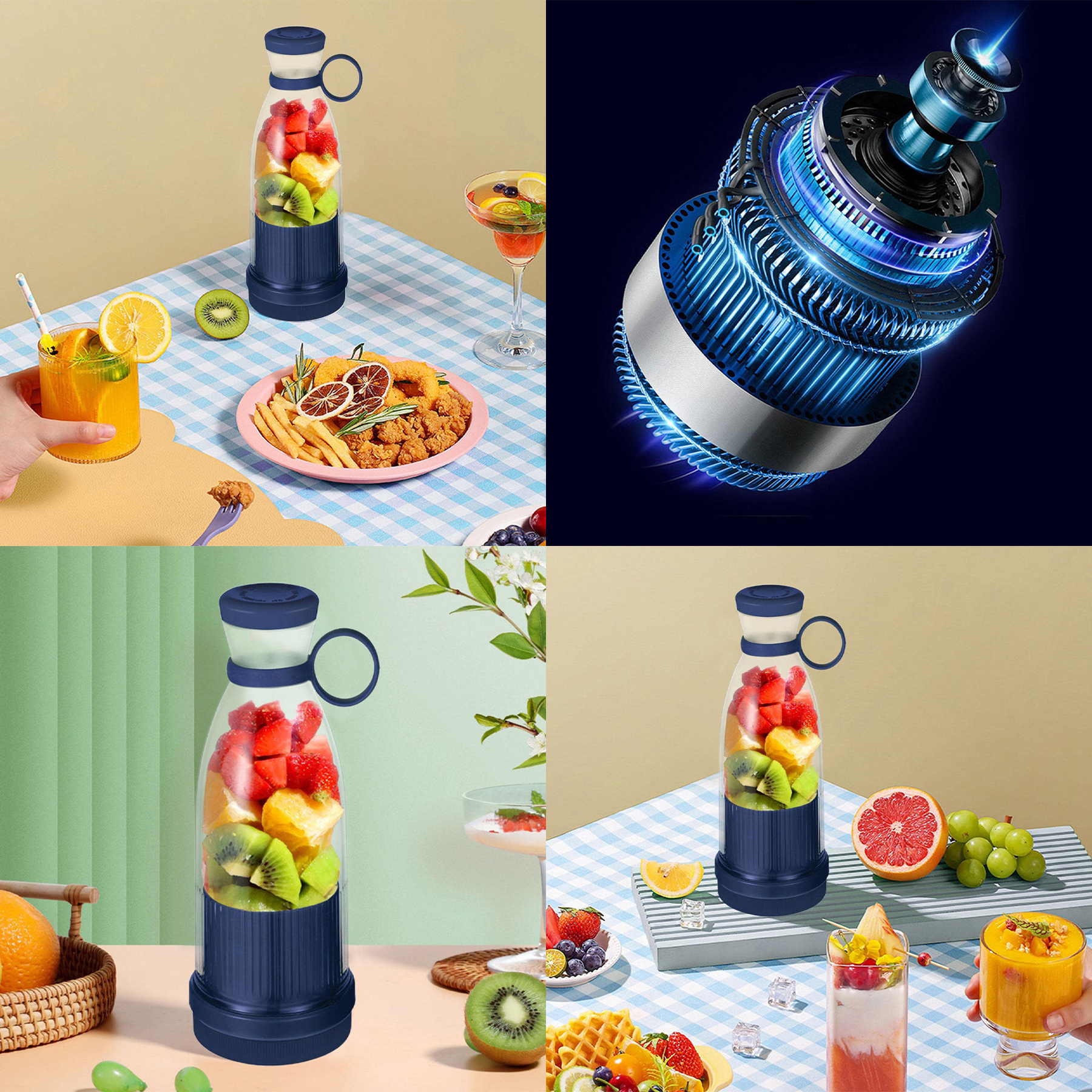 Mini Portable Juicer Blender 2