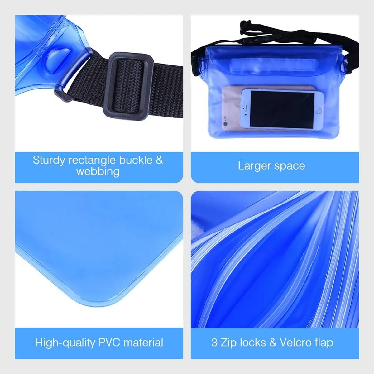 Waterproof Pouch with Waist Strap 4