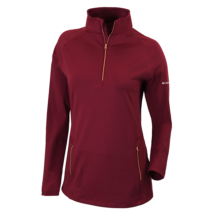 Columbia Ladies Omni-Wick Outward Nine 1/4 Zip 11
