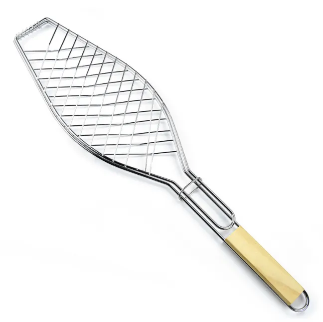 Portable Removable Handle Barbecue Grill Basket 6