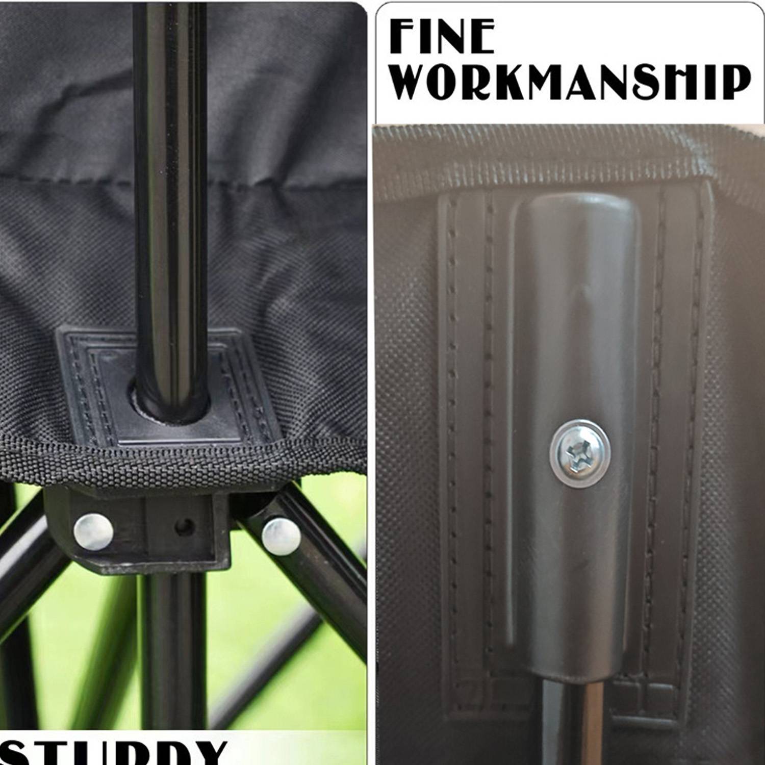 Outdoor multi-person folding chair 5