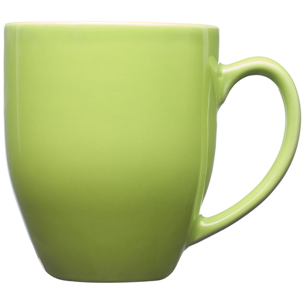 16 oz. Bistro Glossy Personalized Coffee Mug - Colors 3