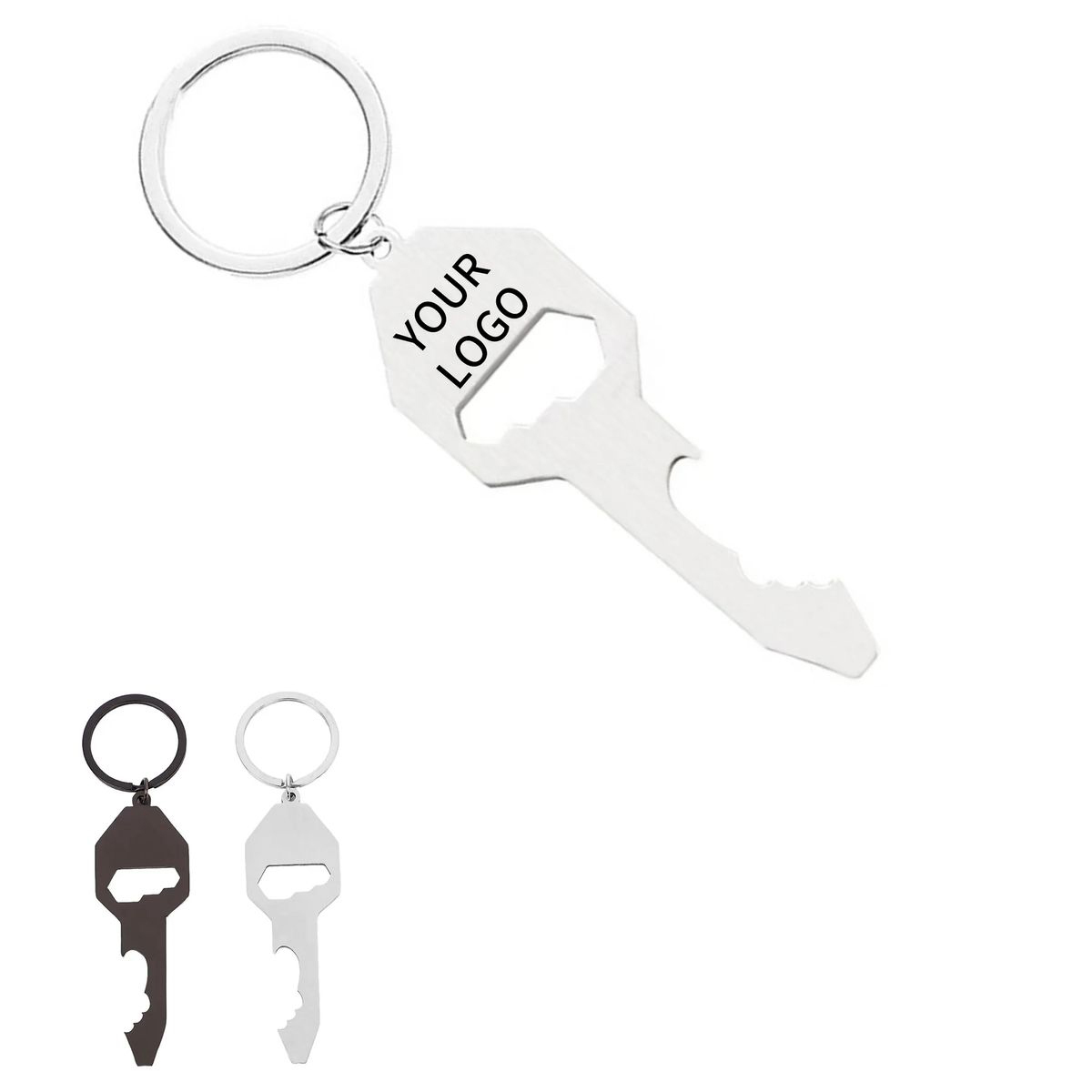 Rust Resistant Bottle Opener Keychain for Travel 2