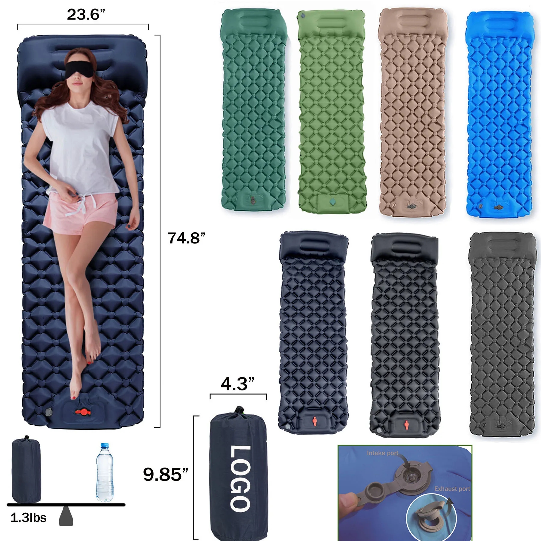 Outdoor Adventure Inflatable Camping Mattress 4