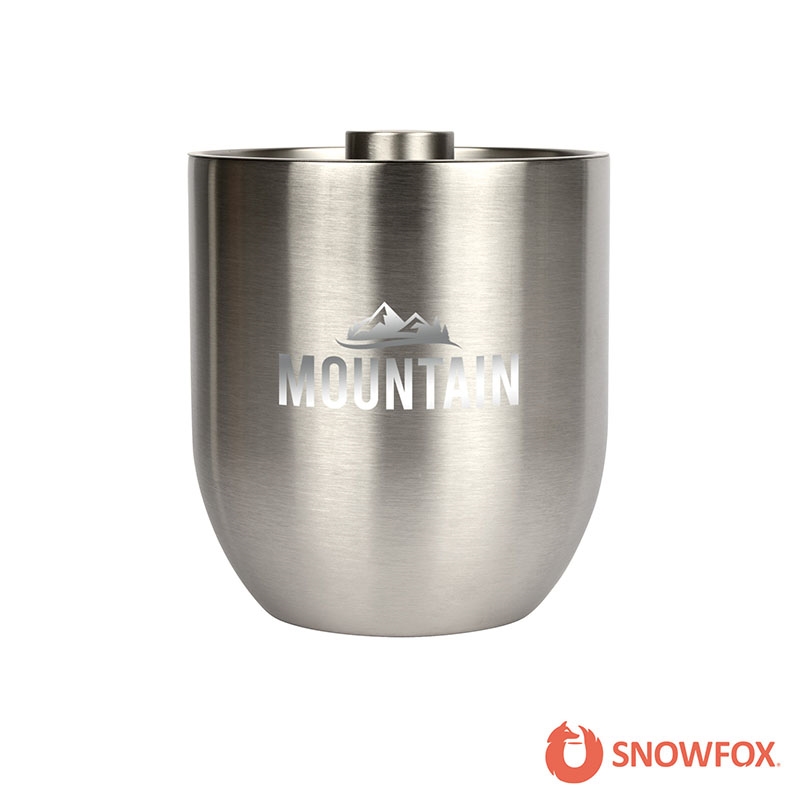 Snowfox® 3L Double Wall Stainless Steel, Vacuum Insulated Ice Bucket 29