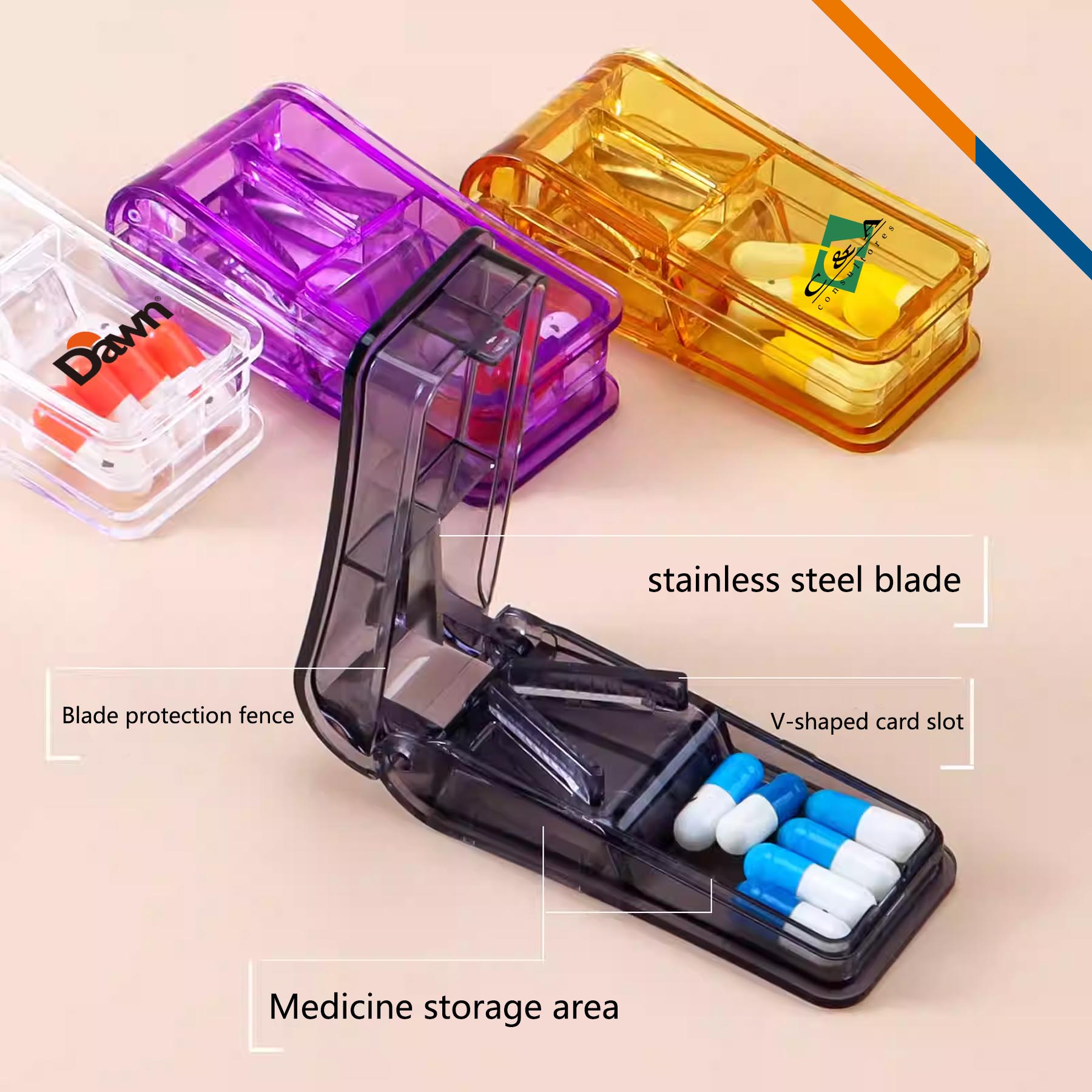 Vemix Pill Splitter Case 6