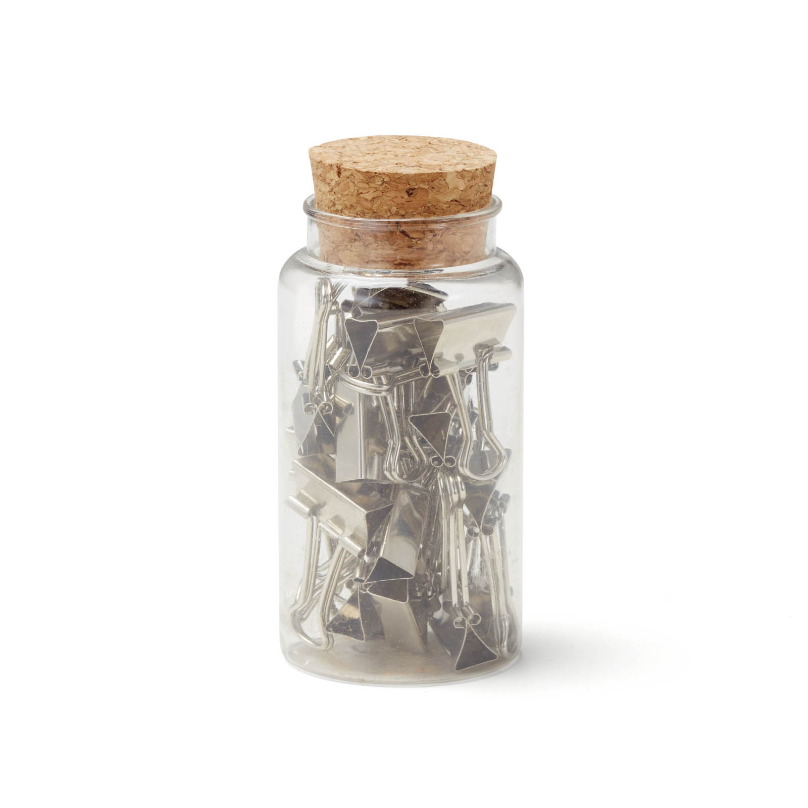 Binder Clips in Jar 4