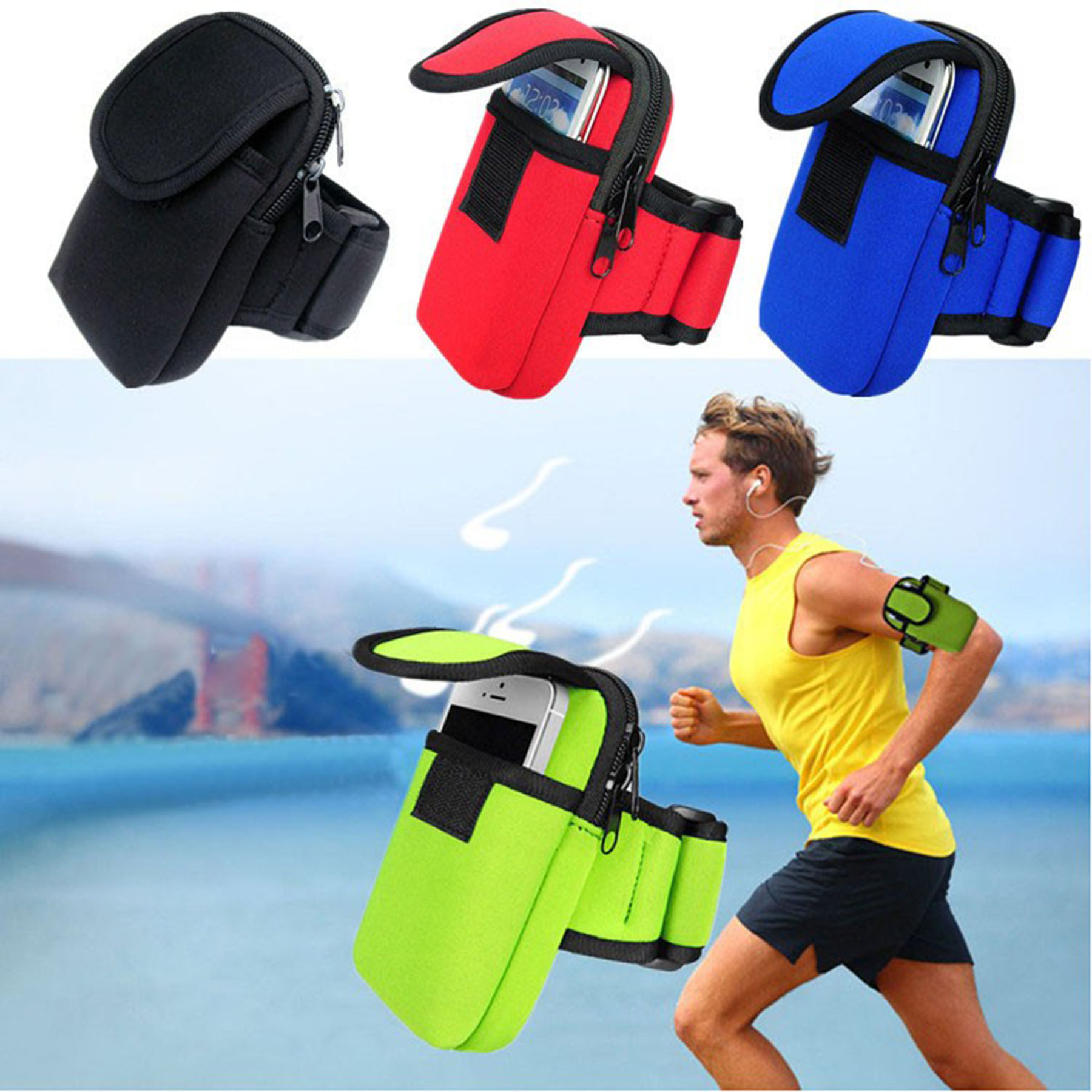 Custom Neoprene Running Armband for Smartphones 3