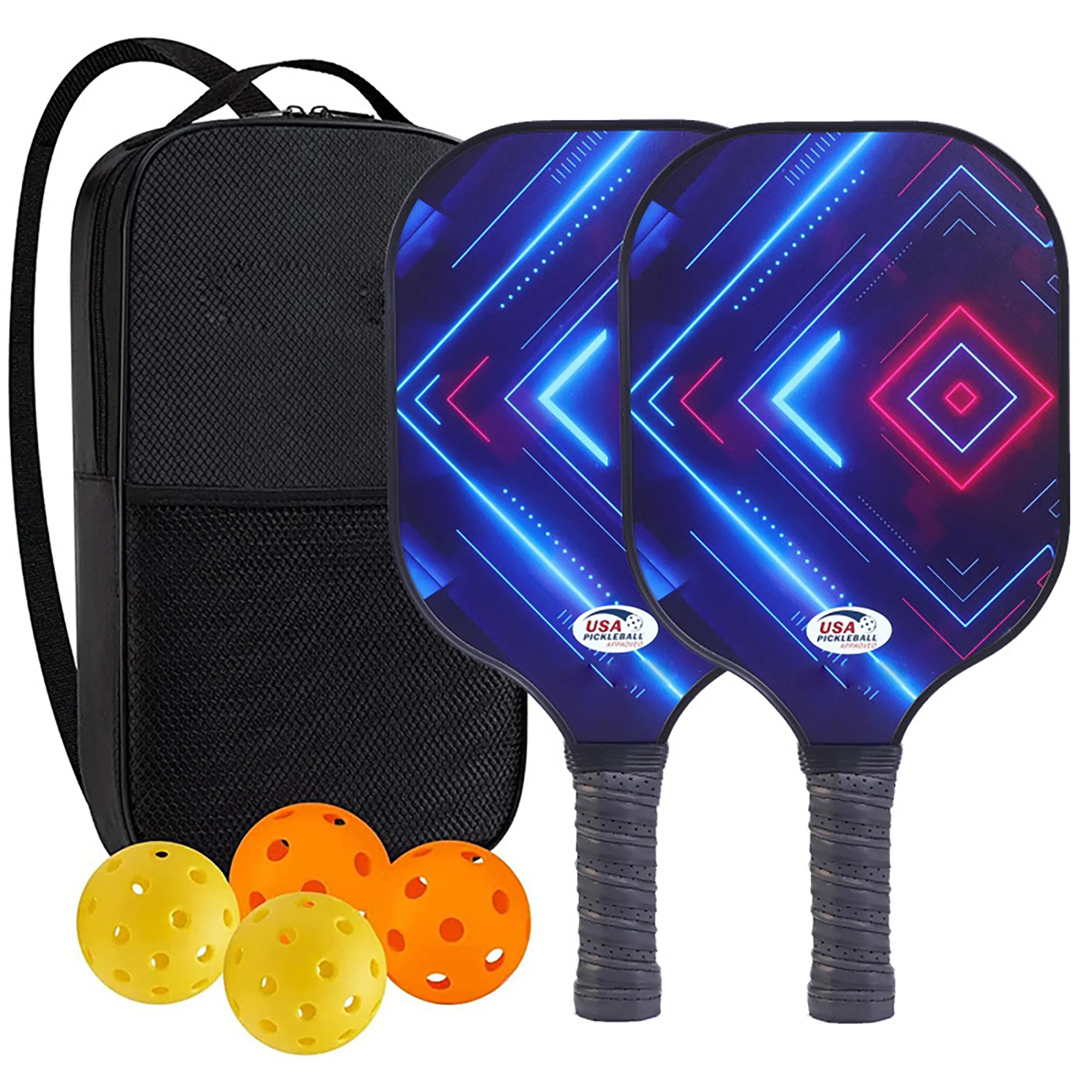 MOQ 50 Fiberglass Pickleball Set 39
