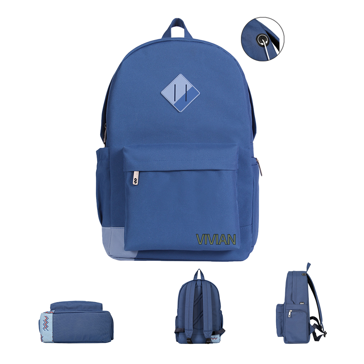 Pro-Tech Large Capacity Laptop Backpack 2