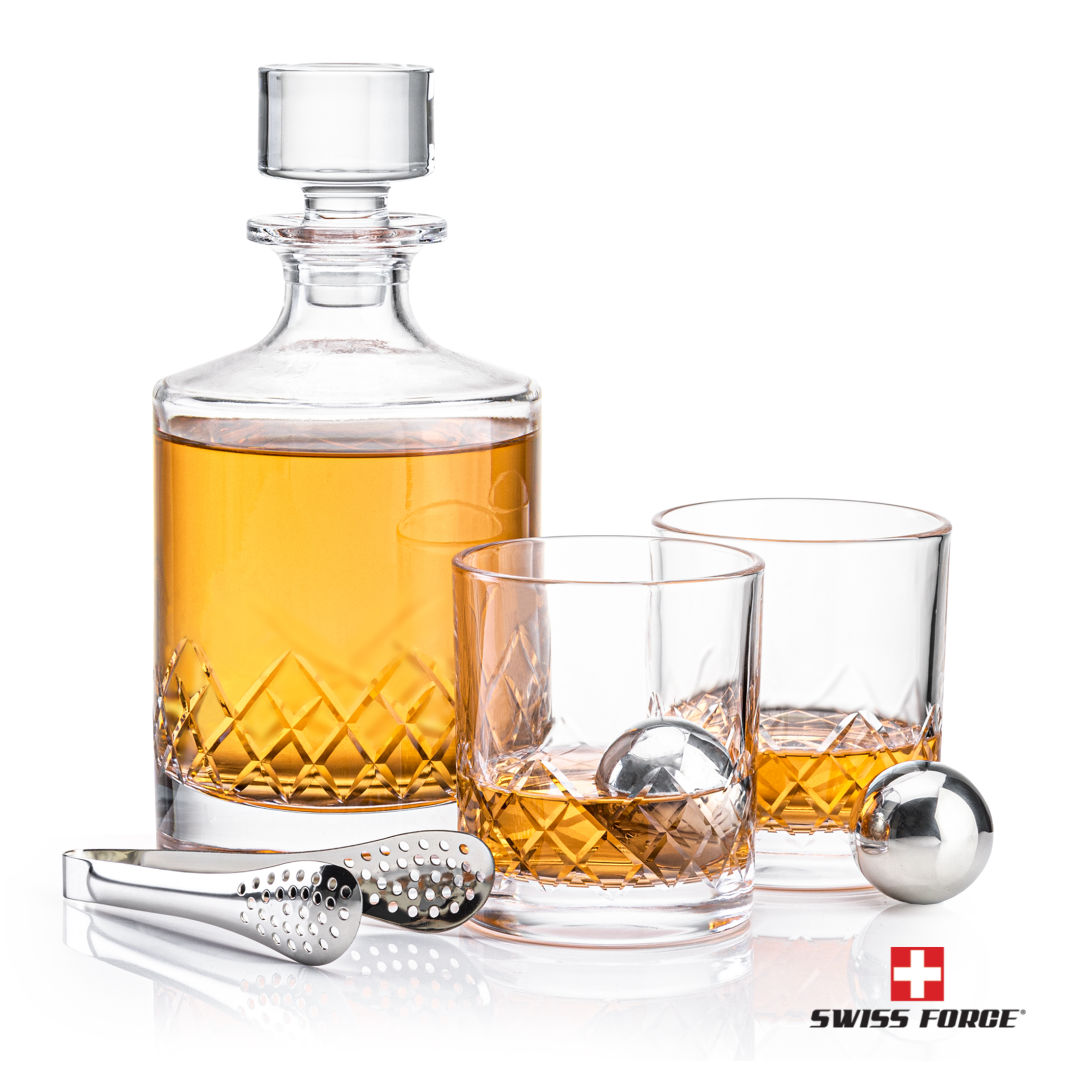 Heceta Decanter Set & Ice Balls 4