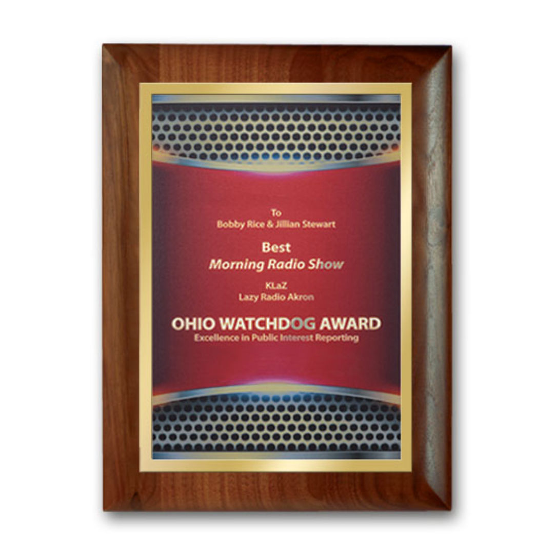 SpectraPrint™ Plaque - Rolled Edge Gold 2