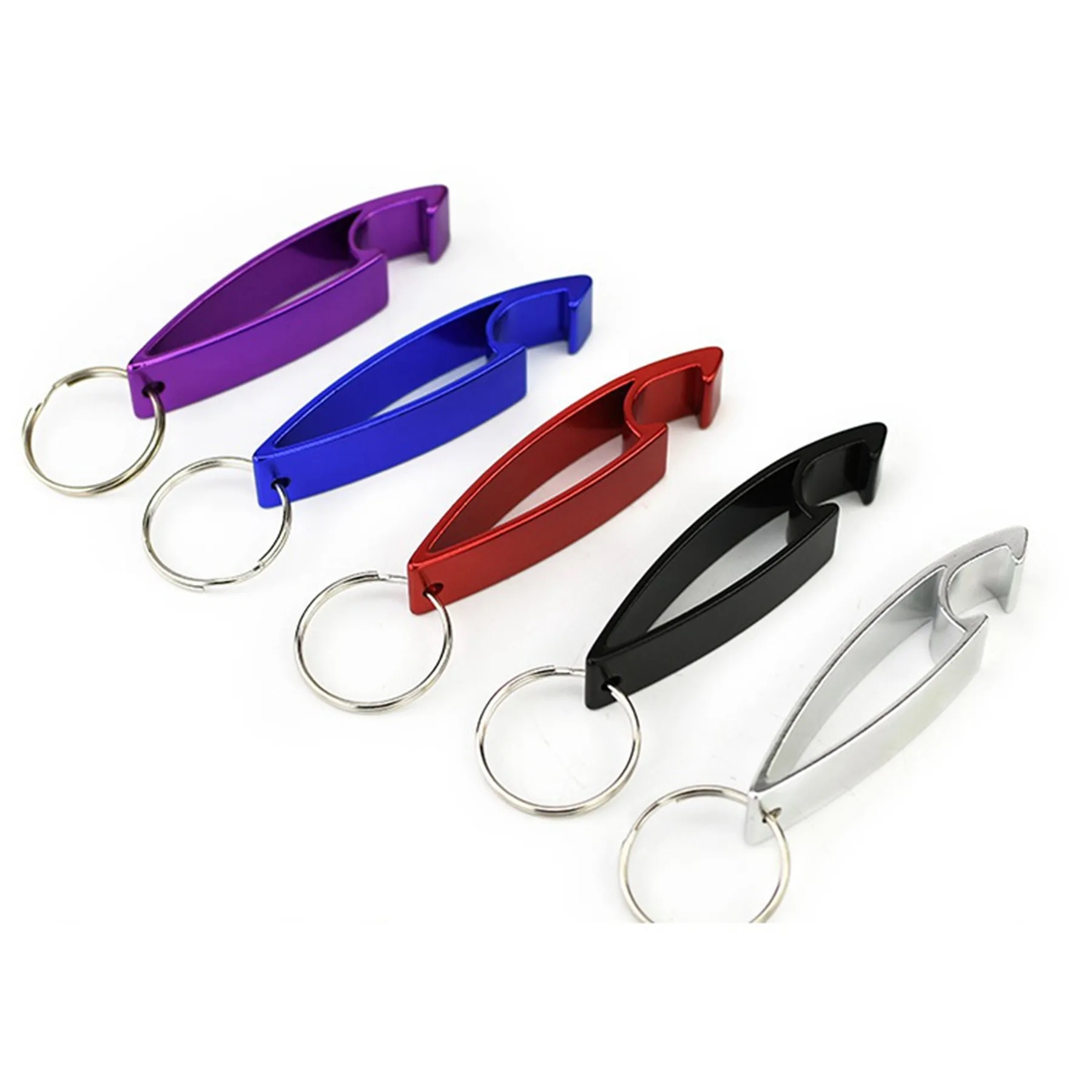 Metal Aluminum Alloy Keychain Beer Bottle Opener 10