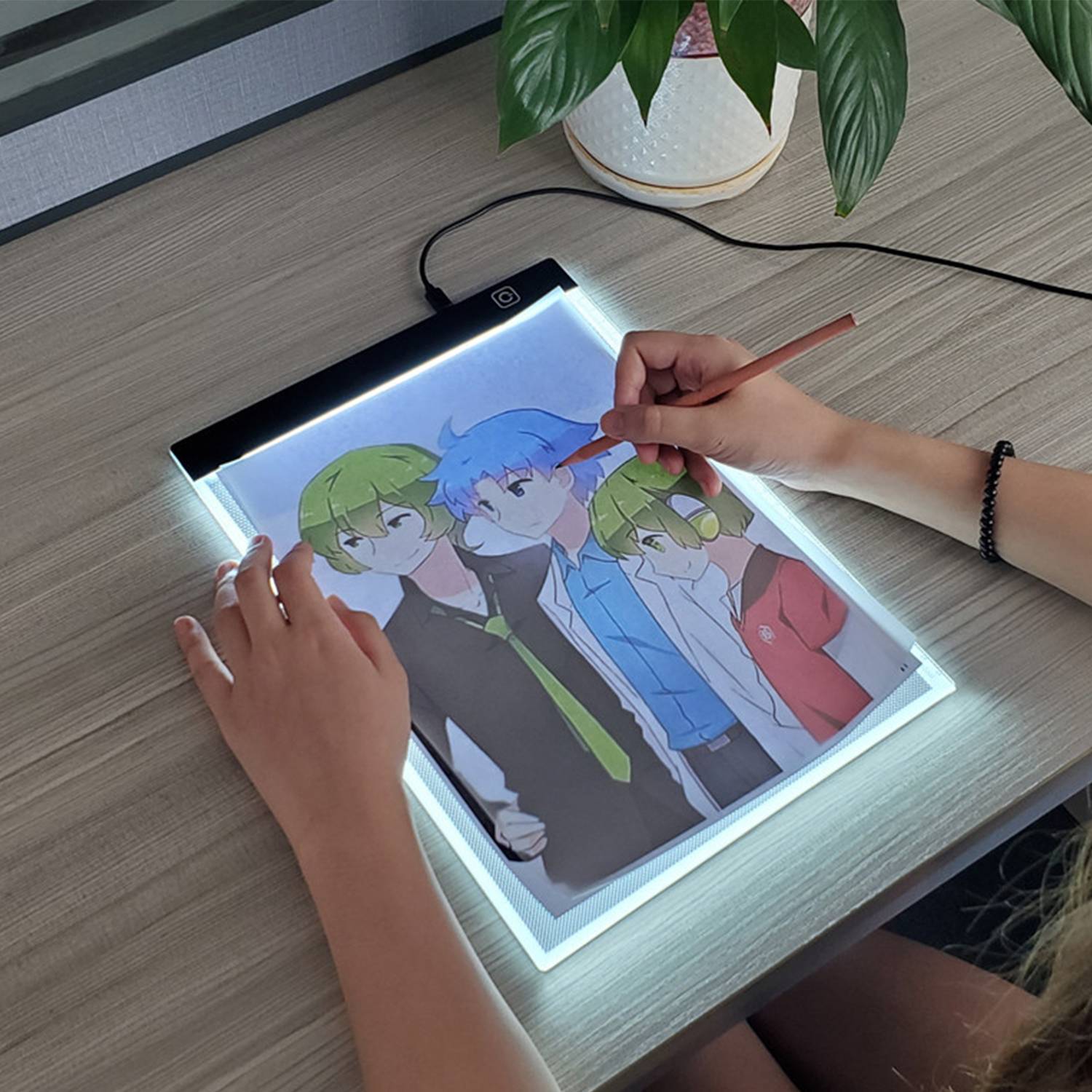 A4 LED Art Tracing Board Drawing Table 5