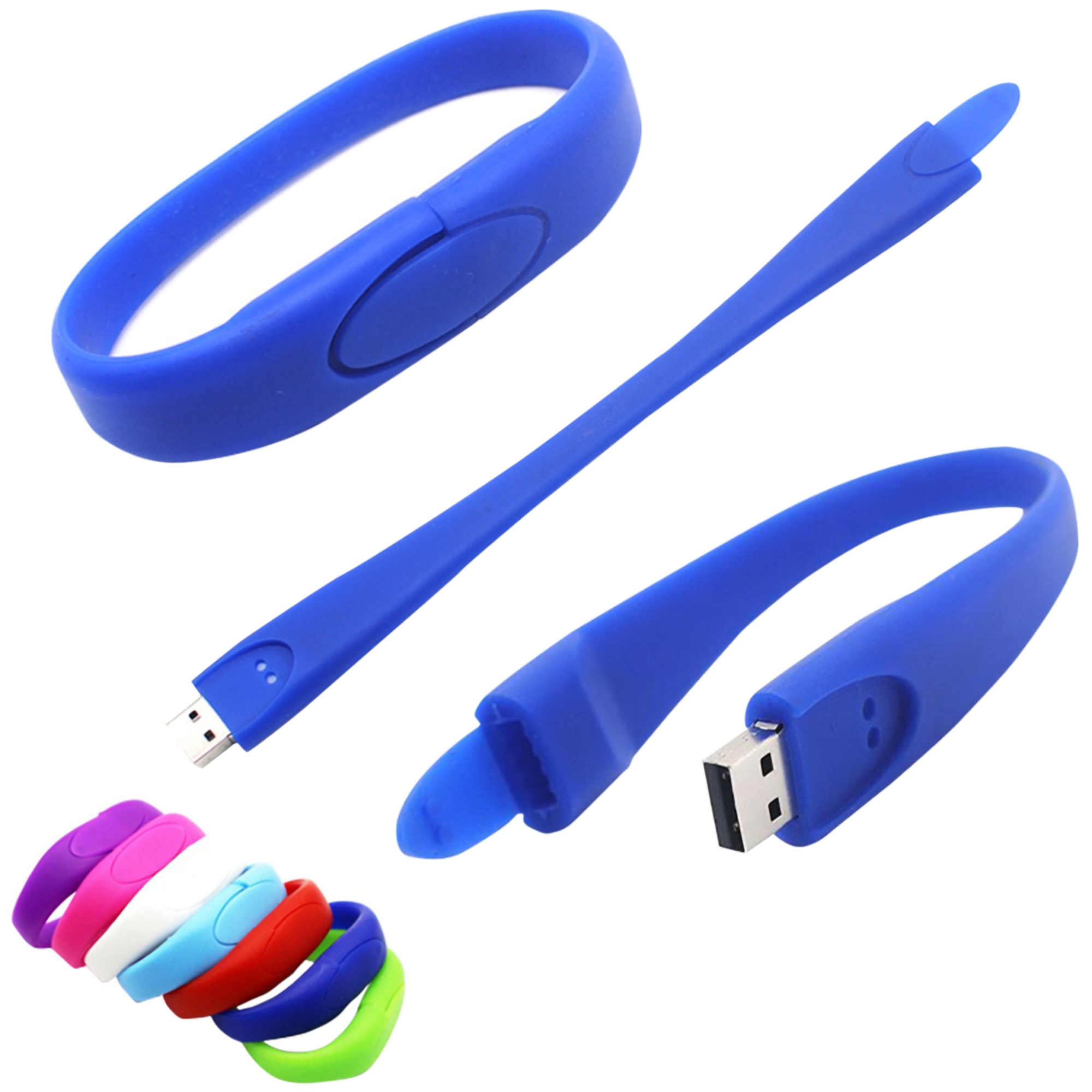 8 GB USB Flash Drive Silicone Bracelet 2