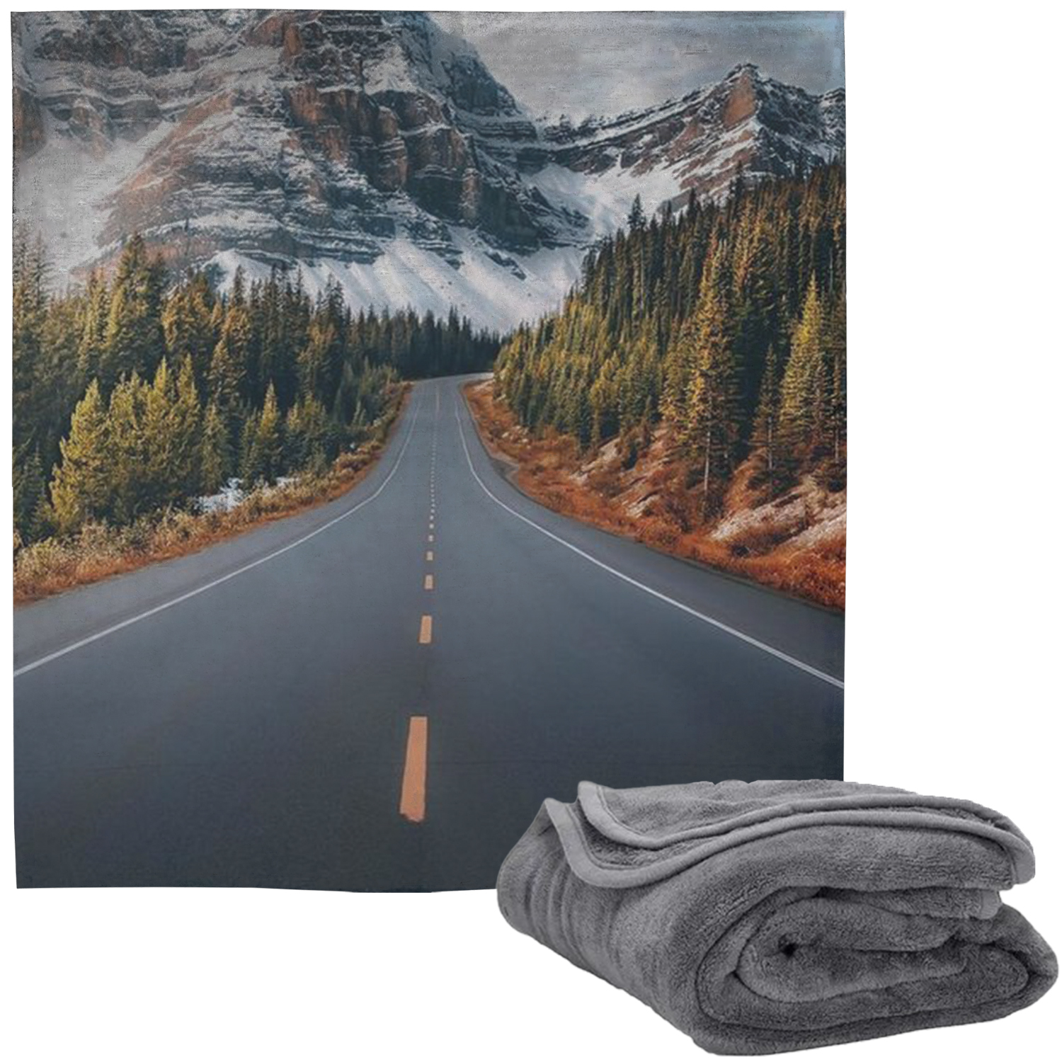 50" x 60" Brushed Polar Fleece Sublimation Blanket 300 GSM 5